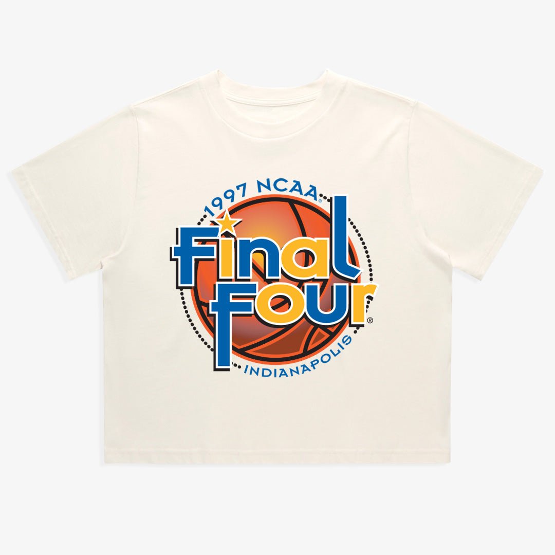 NCAA 1997 Final Four Logo Crop Tee - SLAM Goods