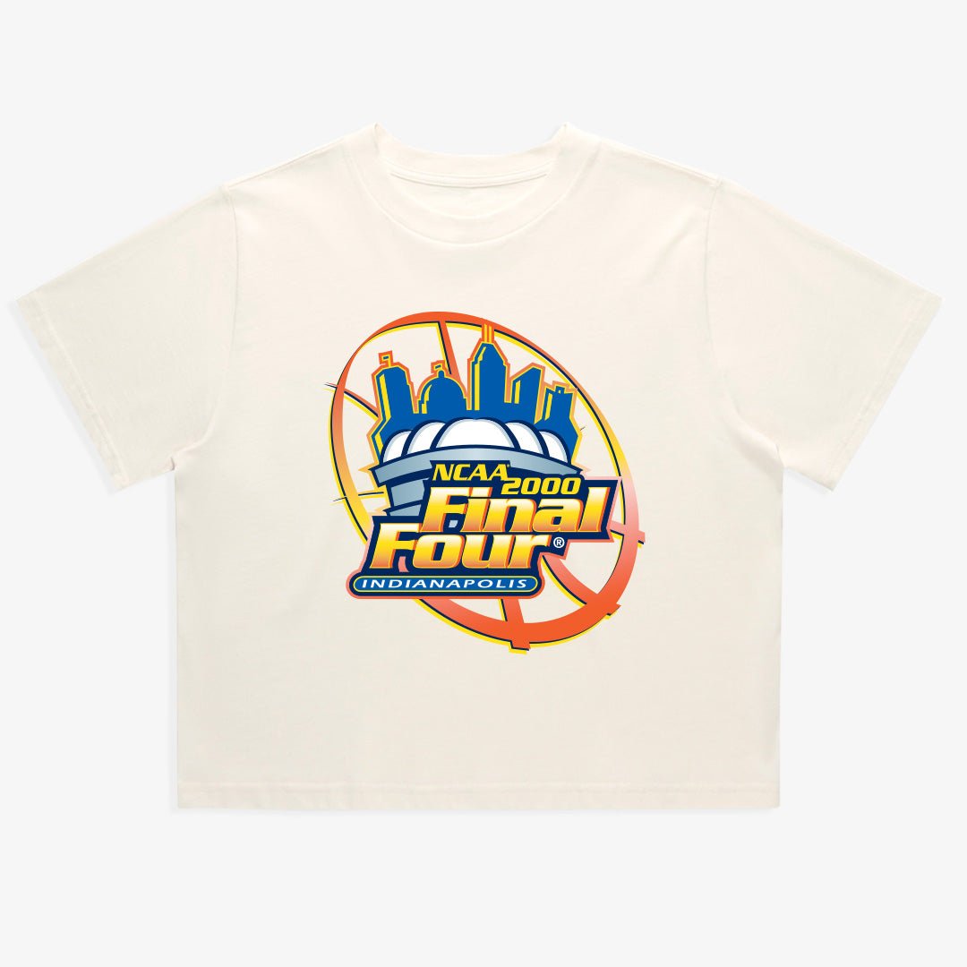 NCAA 2000 Final Four Logo Crop Tee - SLAM Goods