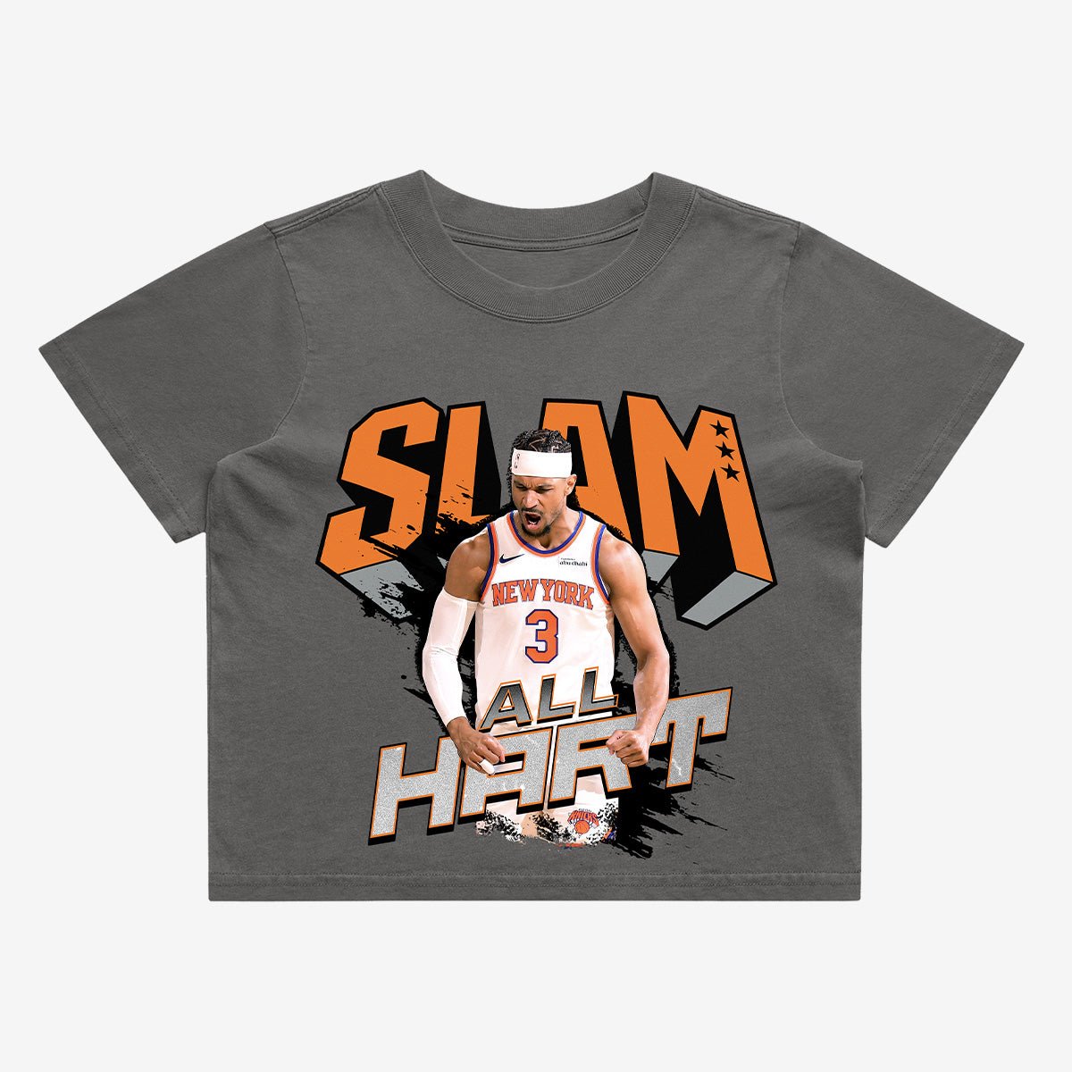 New York Knicks Josh Hart Women's Crop Tee