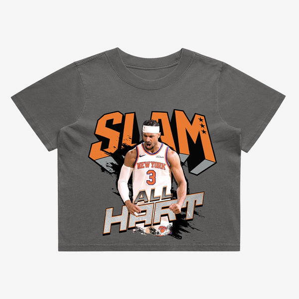 New York Knicks Josh Hart Women's Crop Tee