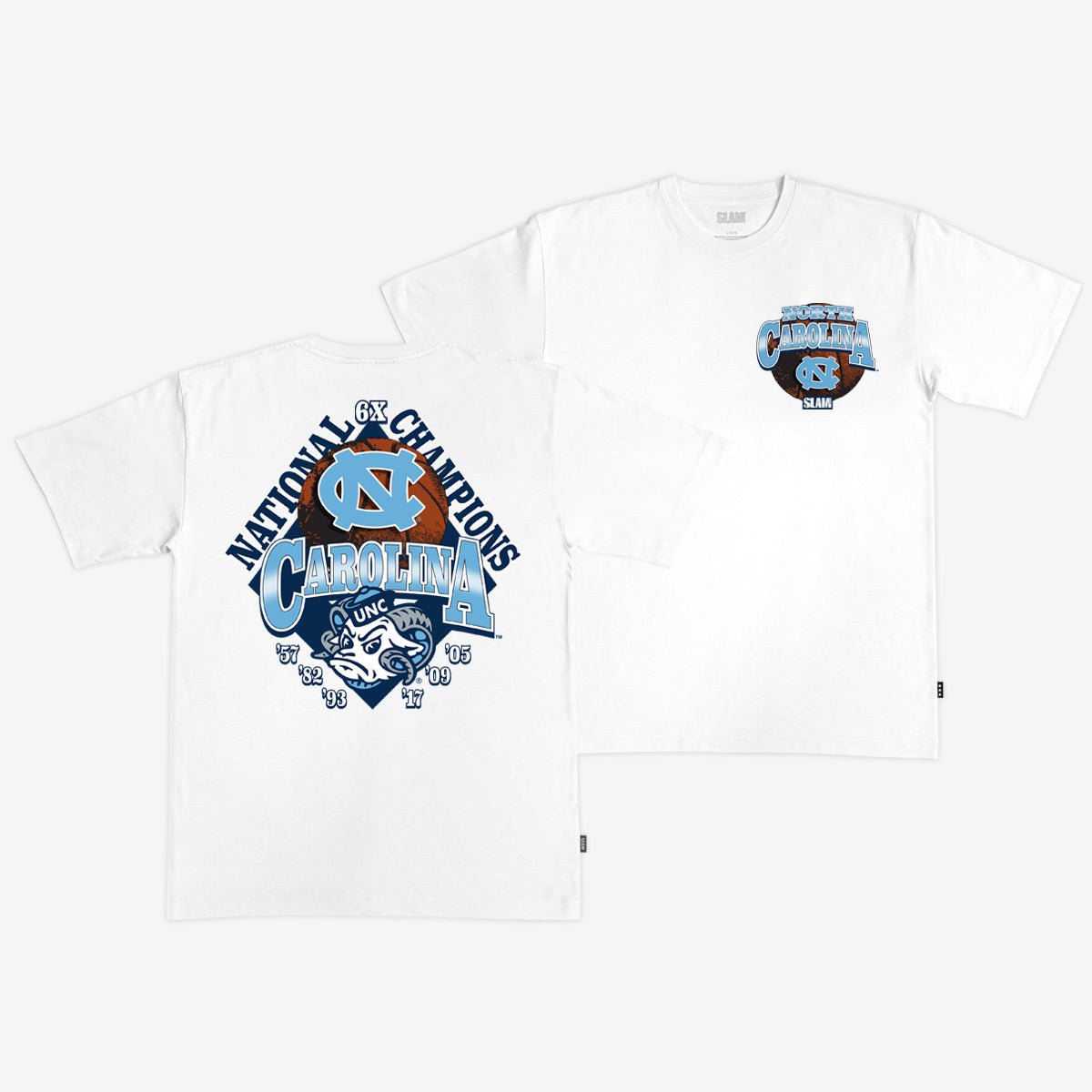 North Carolina 6x National Champs Heavy Tee - SLAM Goods