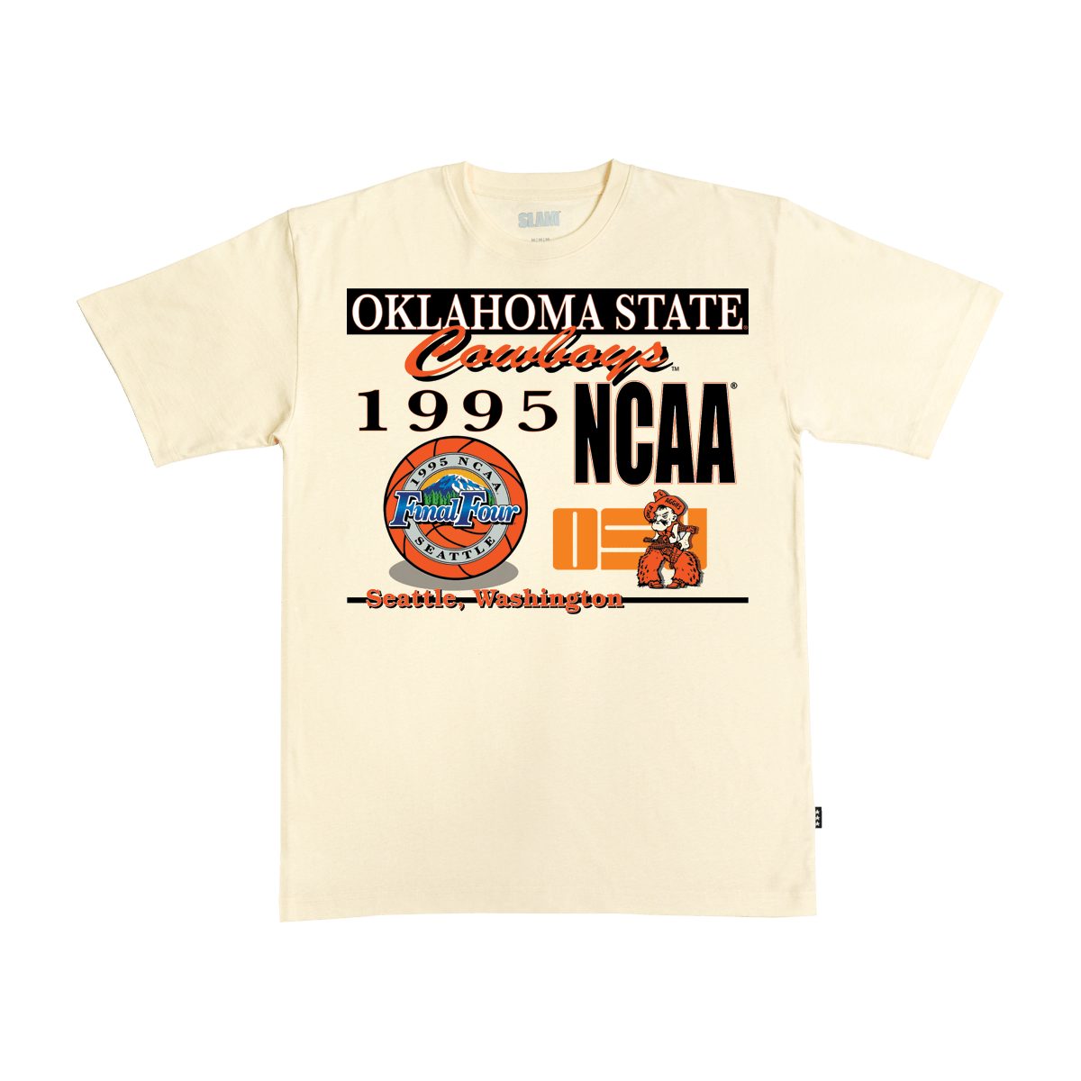 Oklahoma State Cowboys 1995 Final Four Heavyweight Tee - SLAM Goods