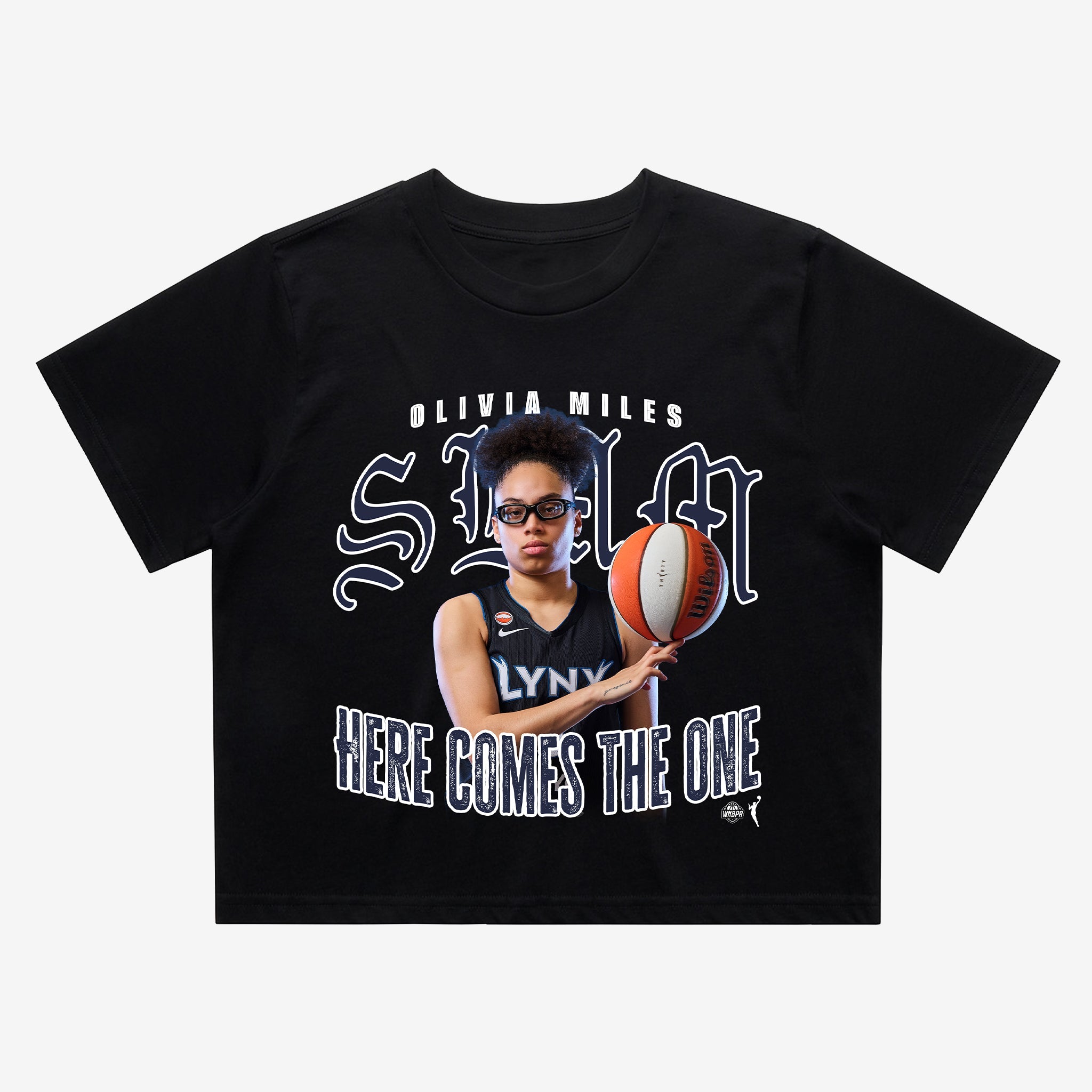 Olivia Miles Remix Women's Crop Tee (SLAM 263) - SLAM Goods