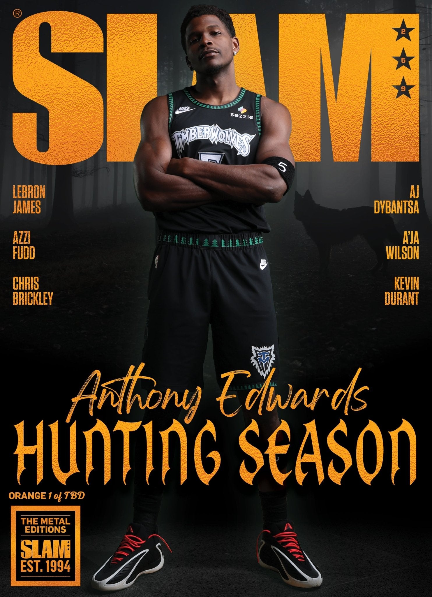 ORANGE METAL: SLAM 259 - Anthony Edwards Magazine (d/TBD) - SLAM Goods