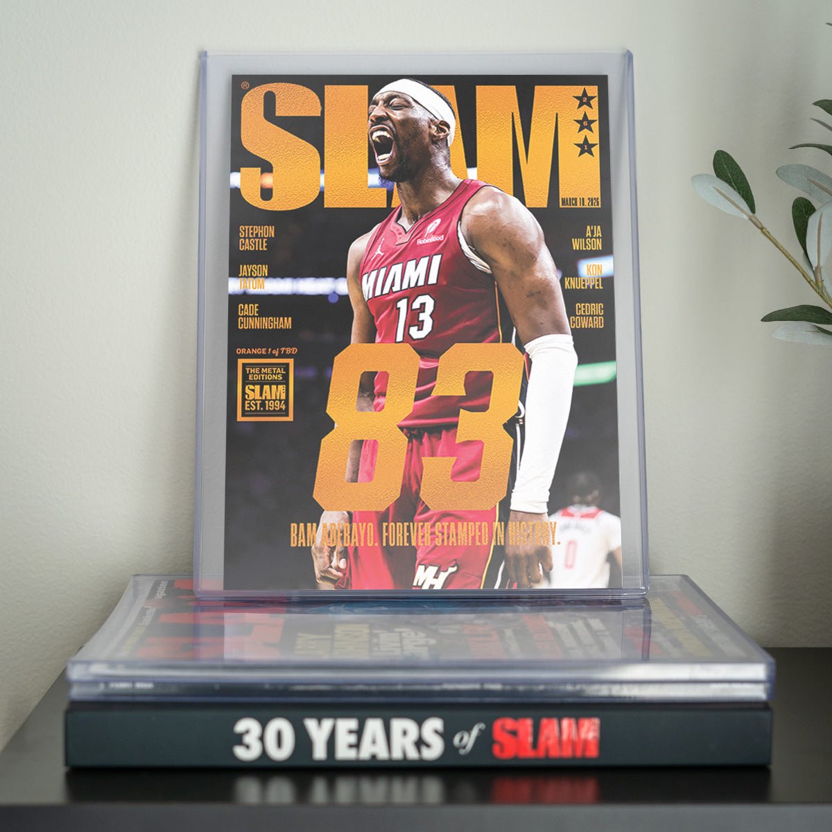ORANGE METAL: SLAM 261: Bam Adebayo Magazine (d/TBD) - SLAM Goods