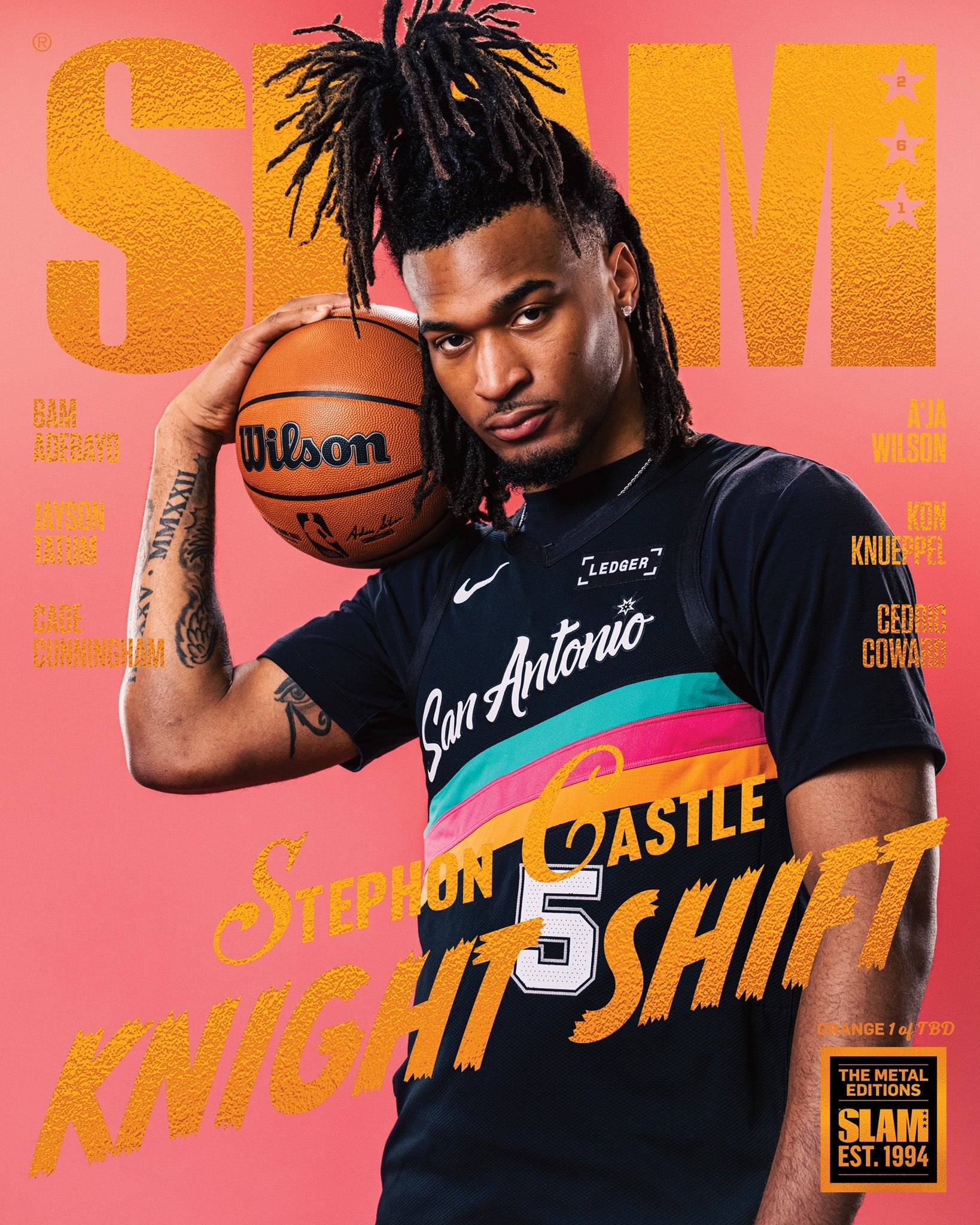 ORANGE METAL: SLAM 261: Stephon Castle Magazine (d/TBD) - SLAM Goods