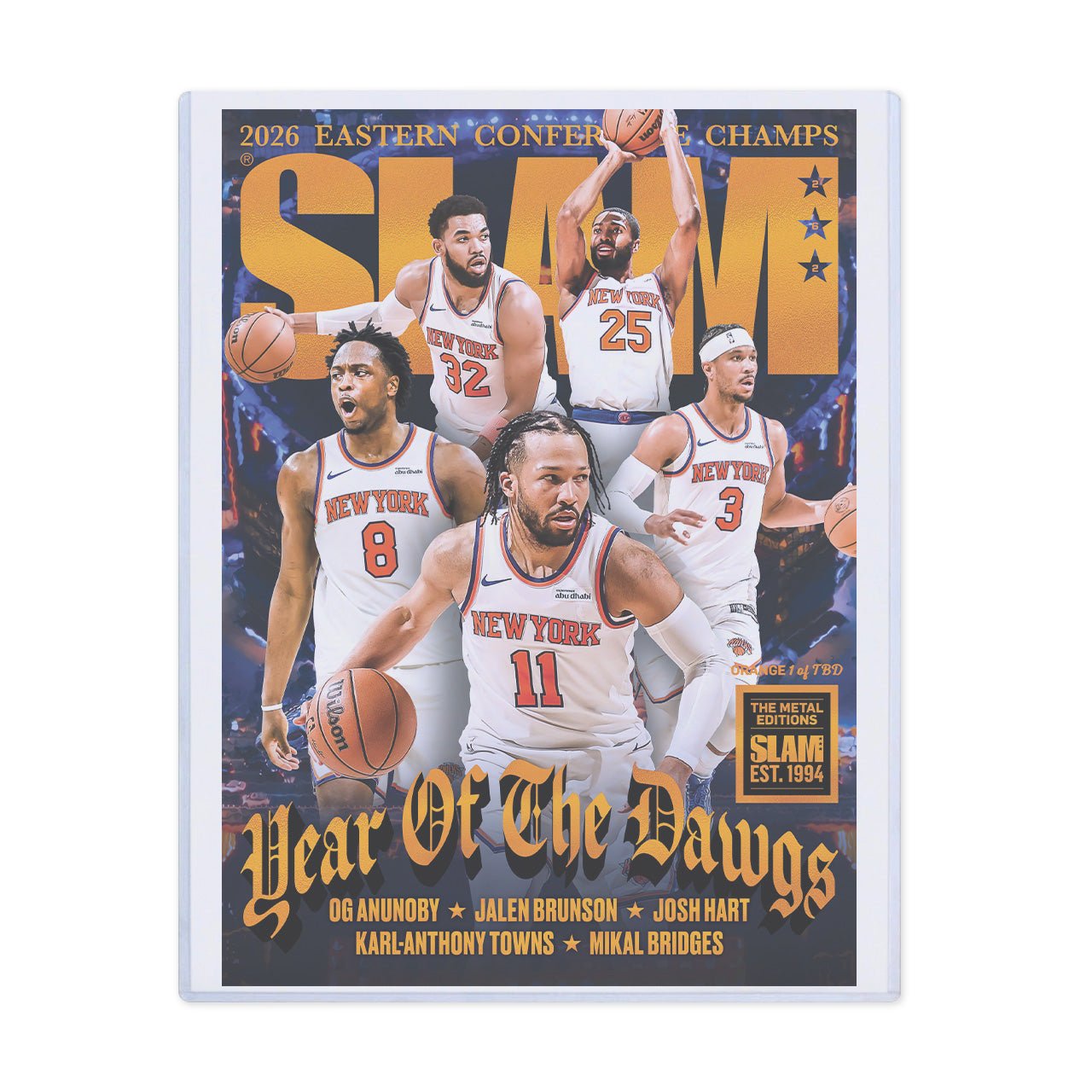 ORANGE METAL: SLAM 262: New York Knicks Magazine (d/TBD) - SLAM Goods