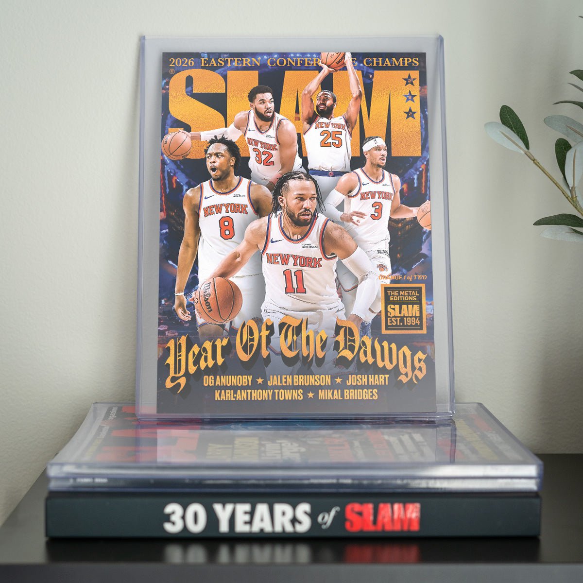 ORANGE METAL: SLAM 262: New York Knicks Magazine (d/TBD) - SLAM Goods