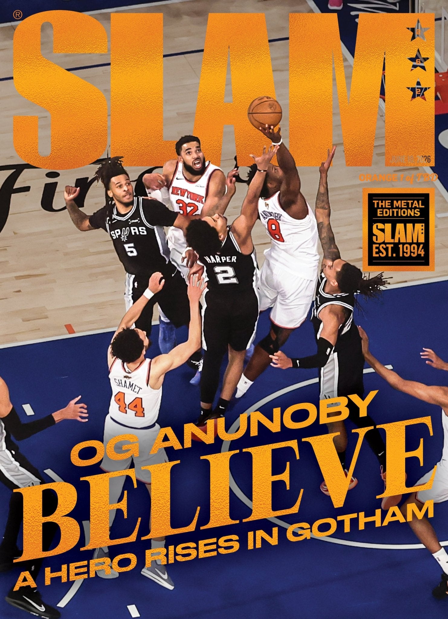 ORANGE METAL: SLAM 262: OG Anunoby Magazine (d/TBD) - SLAM Goods