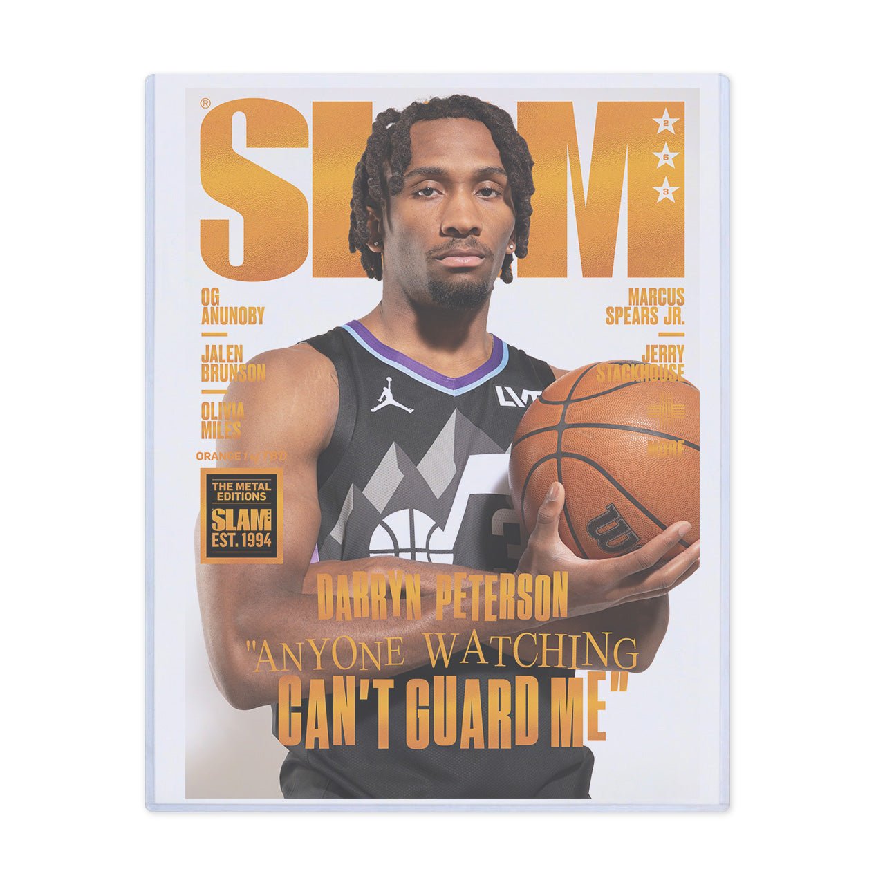 ORANGE METAL: SLAM 263: Darryn Peterson Magazine (d/TBD) - SLAM Goods
