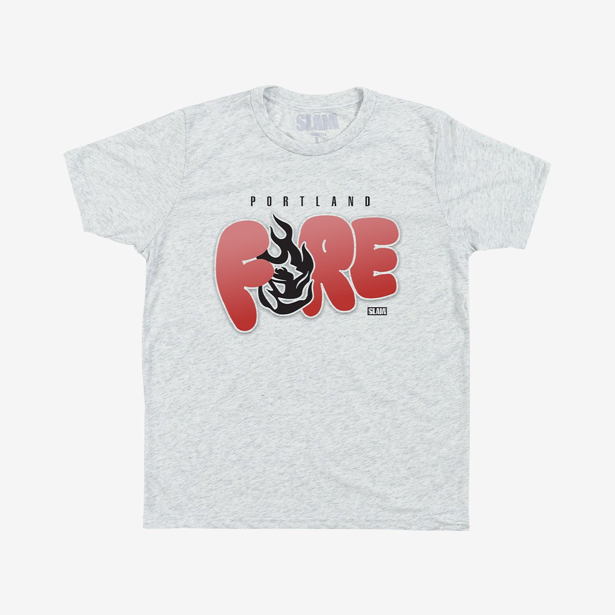 Portland Fire Bubble Script Youth Tee - SLAM Goods