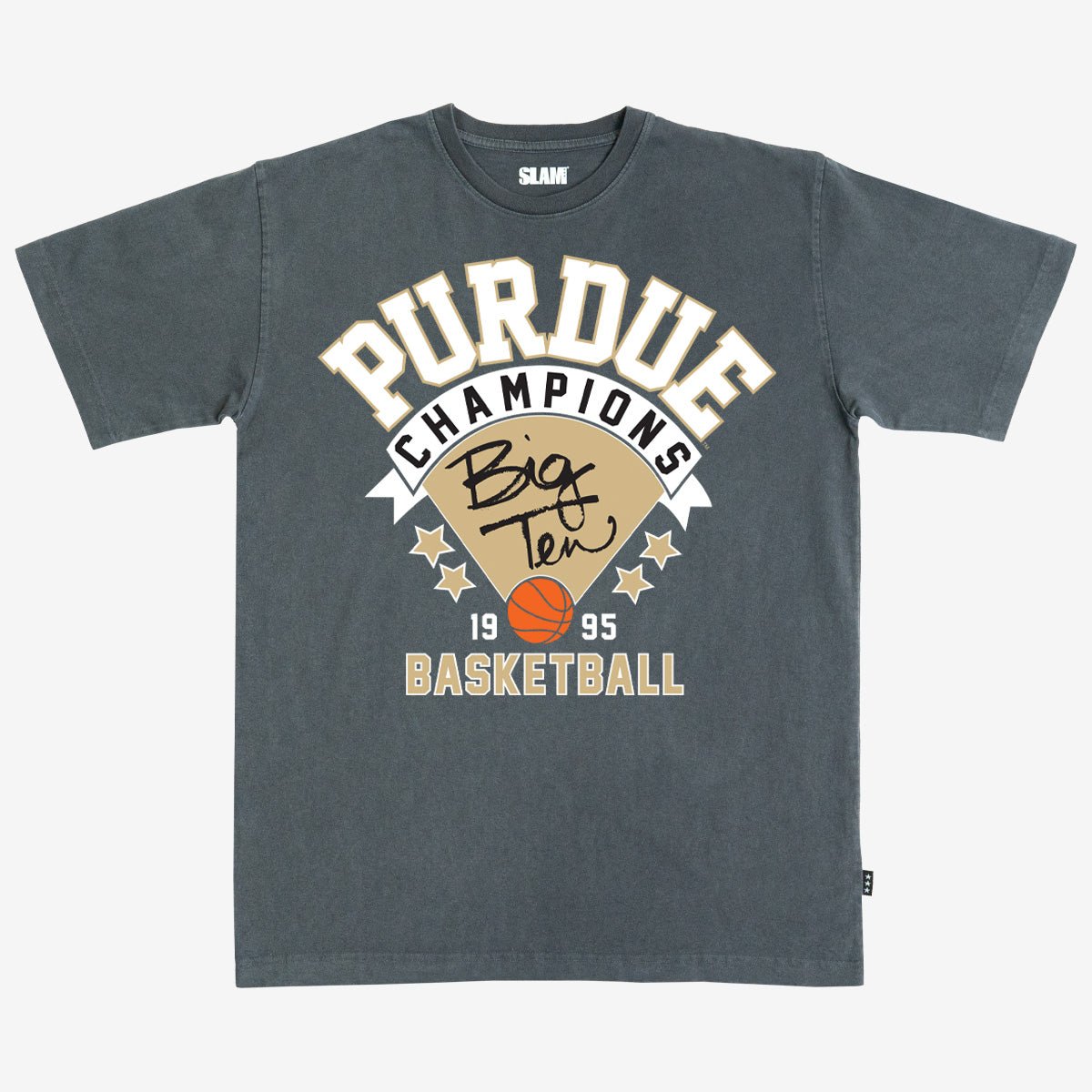 Purdue '95 Big Ten Champs Heavy Tee - SLAM Goods