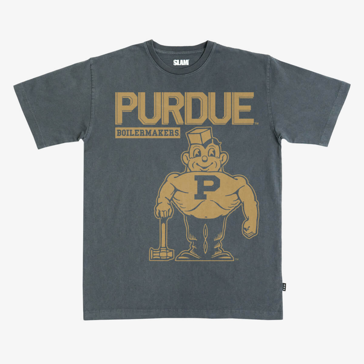 Purdue Monochromatic Heavy Tee - SLAM Goods