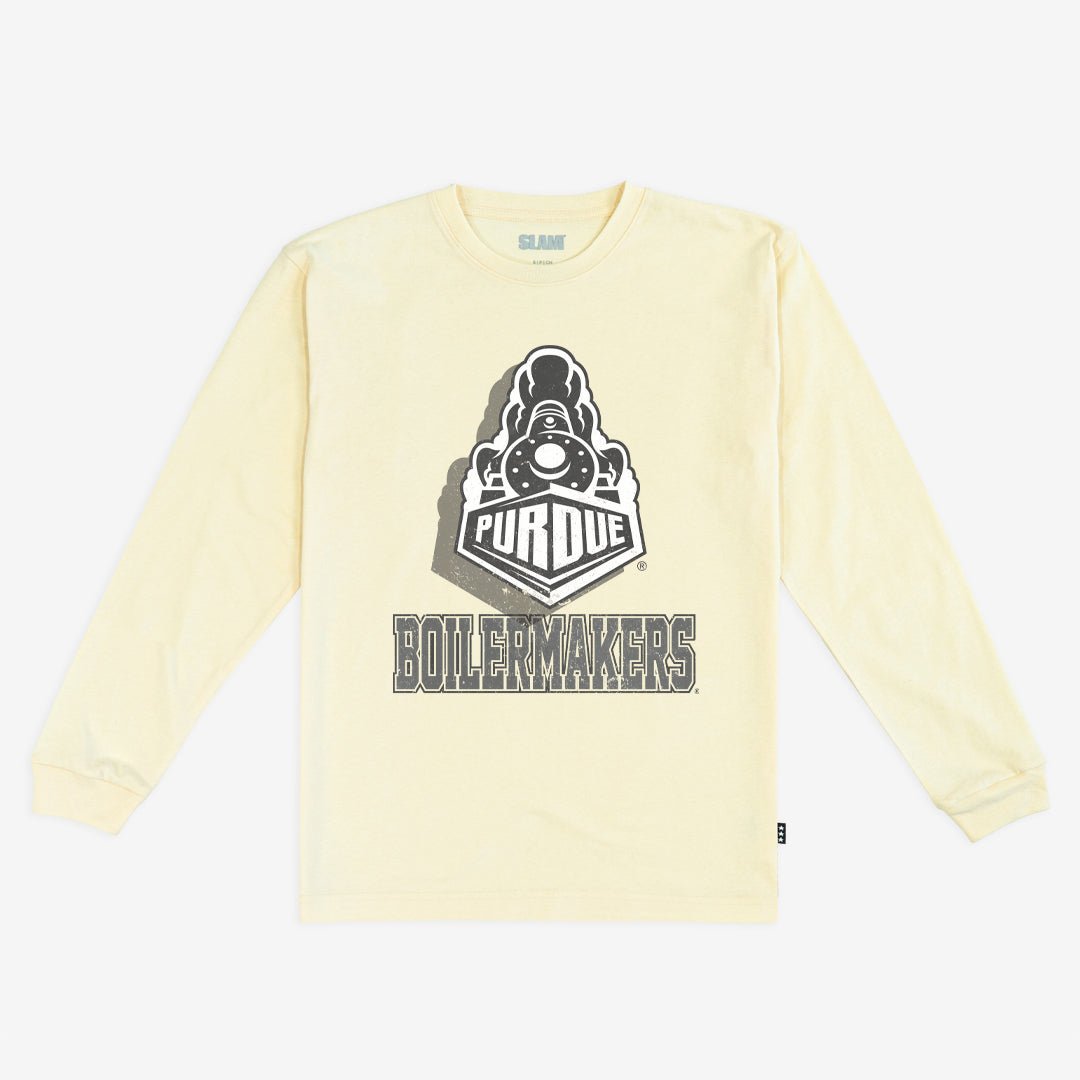 Purdue Monochromatic L/S Tee - SLAM Goods