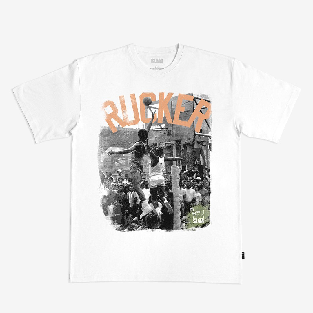 Rucker Park x SLAM Photo Heavy Tee - SLAM Goods