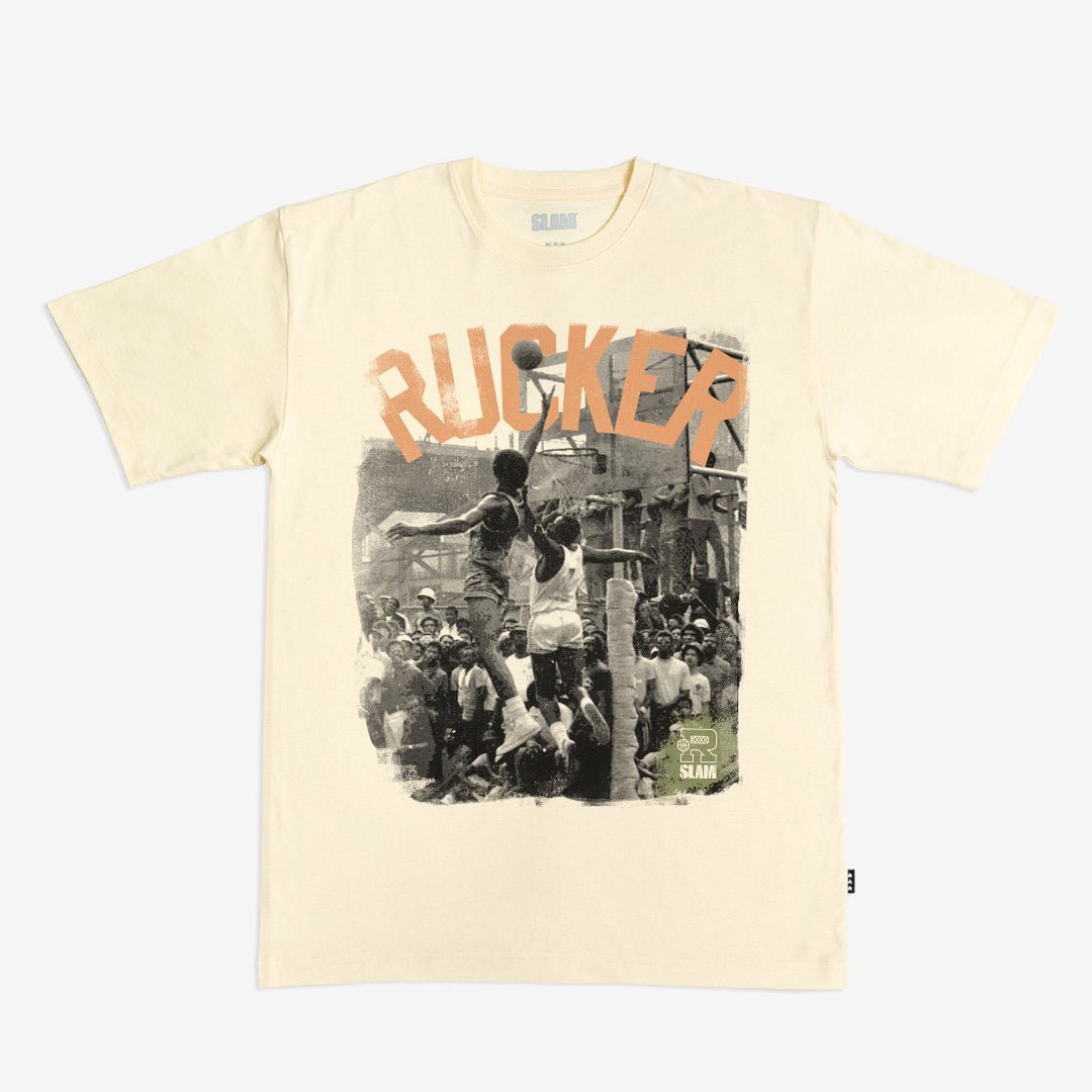 Rucker Park x SLAM Photo Heavy Tee - SLAM Goods