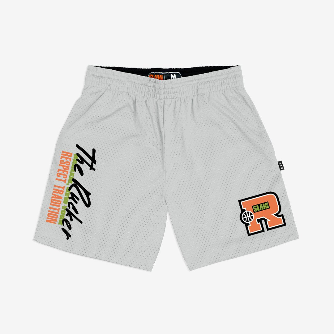 Rucker Park x SLAM 'Respect Tradition' Practice Shorts - SLAM Goods