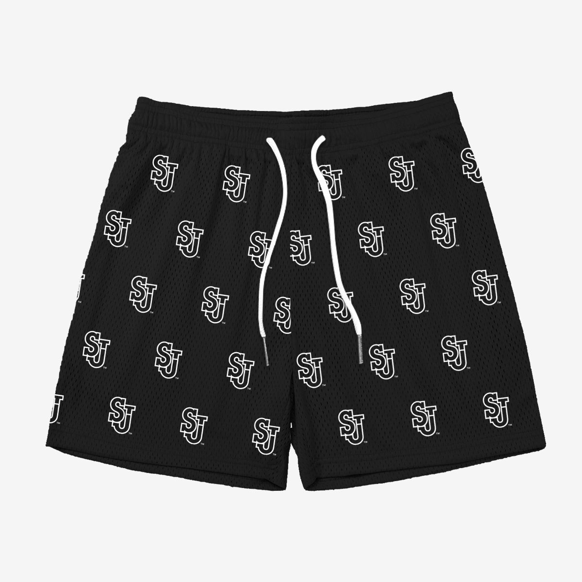 Saint John's Monochromatic All - Over Logo Shorts - SLAM Goods