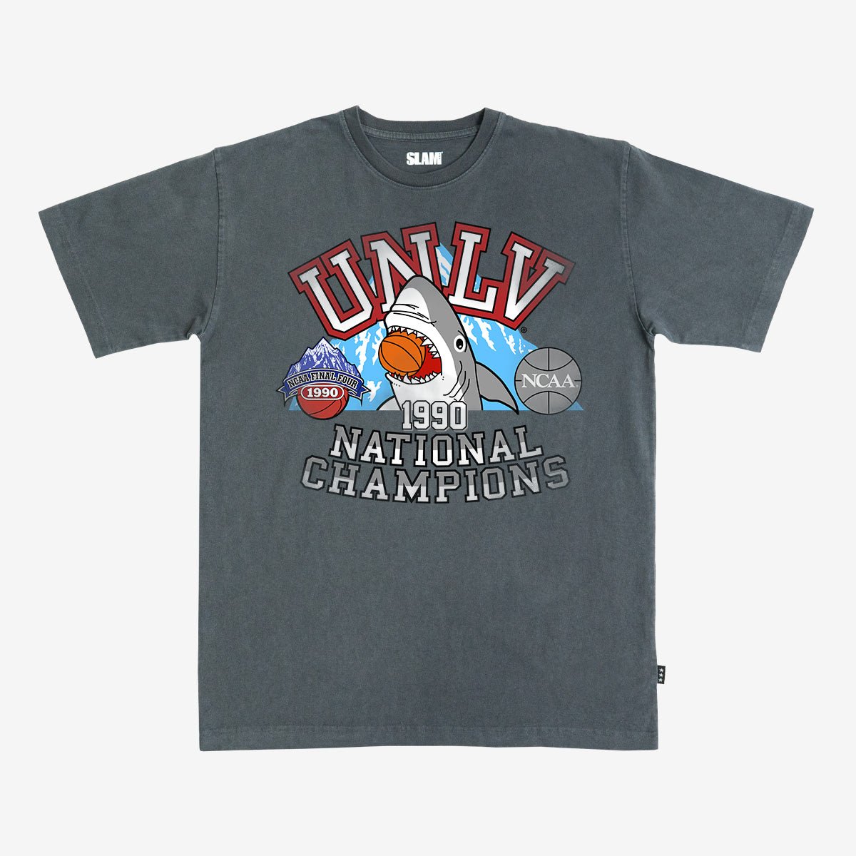 Shark Attack '90 NCAA Champs Heavyweight Tee - SLAM Goods