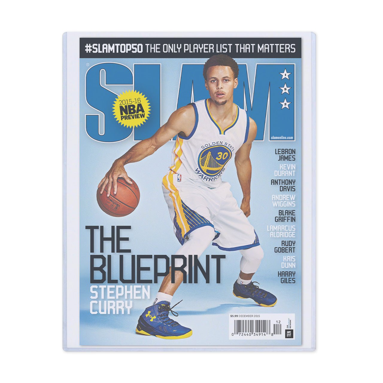 SLAM 193: Stephen Curry (Cover 1 of 1) - SLAM Goods