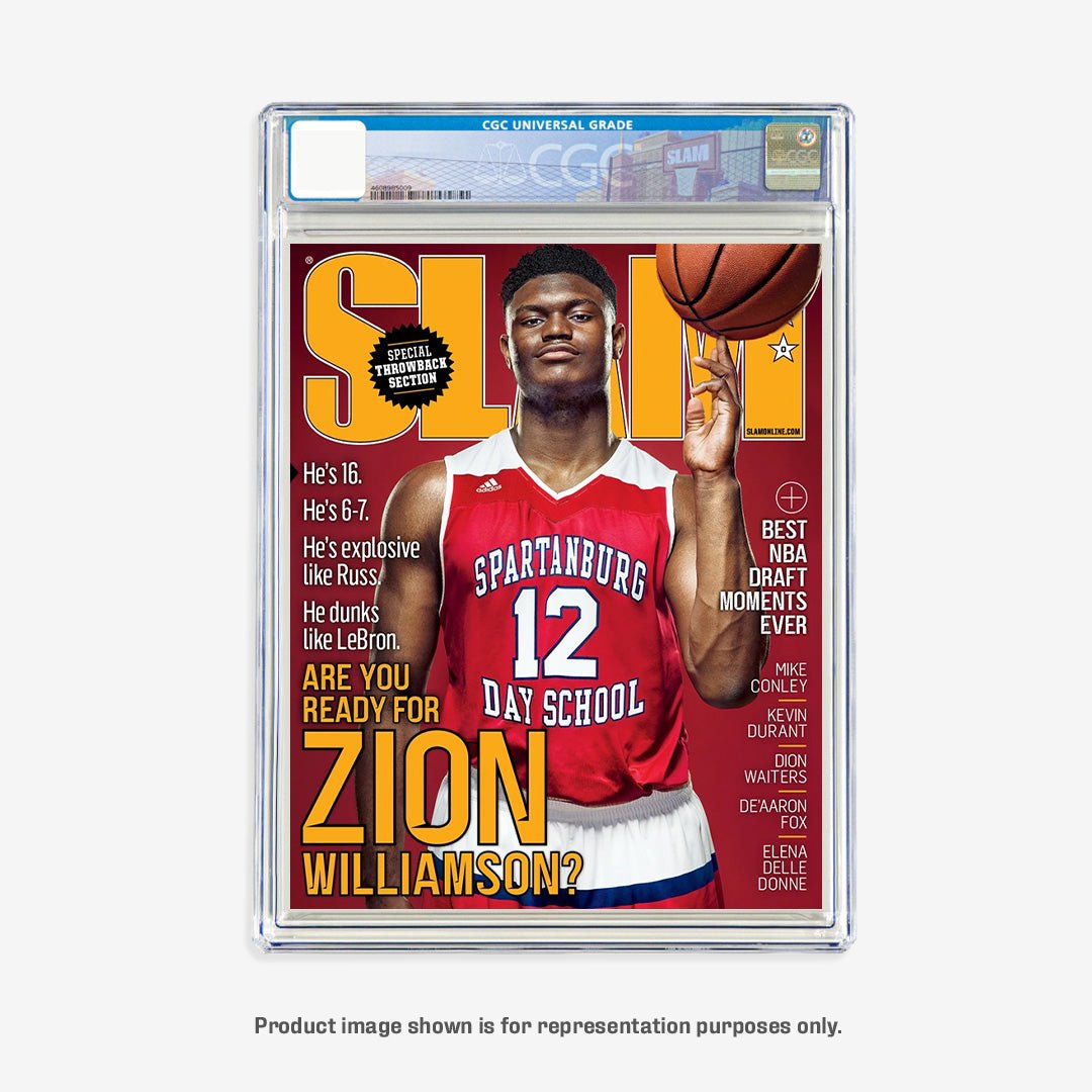 SLAM 210 - Zion Williamson Graded Magazine - SLAM Goods