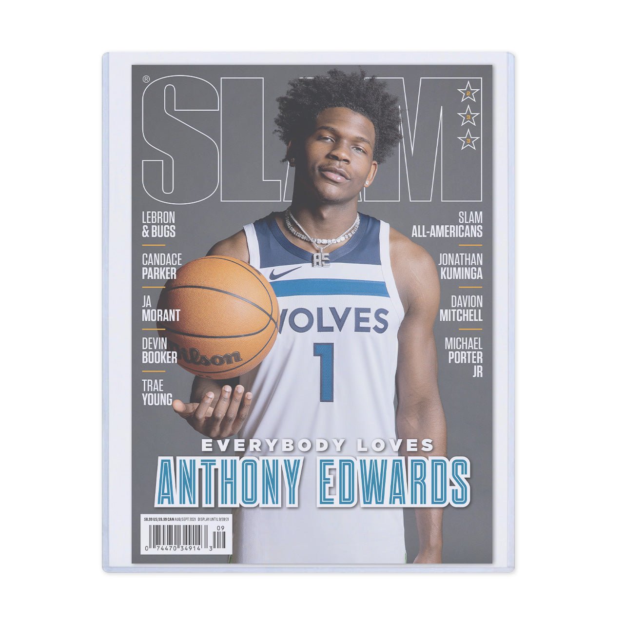 SLAM 233: Anthony Edwards (Cover 3 of 3) - SLAM Goods