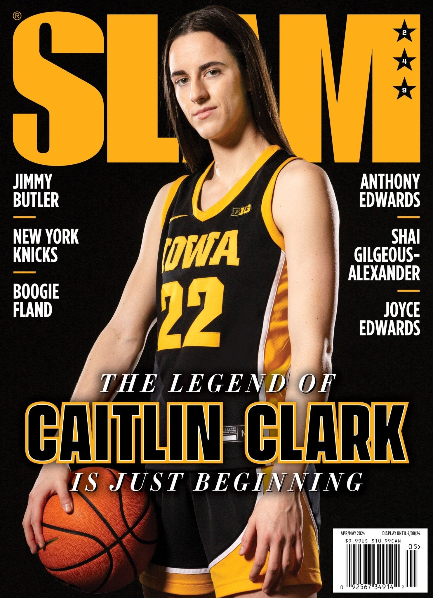 SLAM 249: Caitlin Clark (Cover 1 of 4) - SLAM Goods