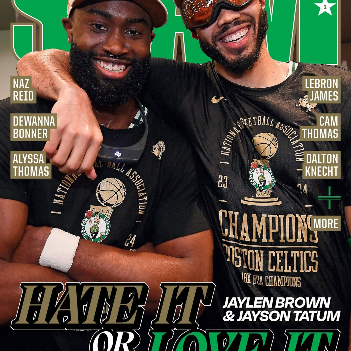 SLAM 251: Jayson Tatum + Jaylen Brown (Cover 2 of 5)