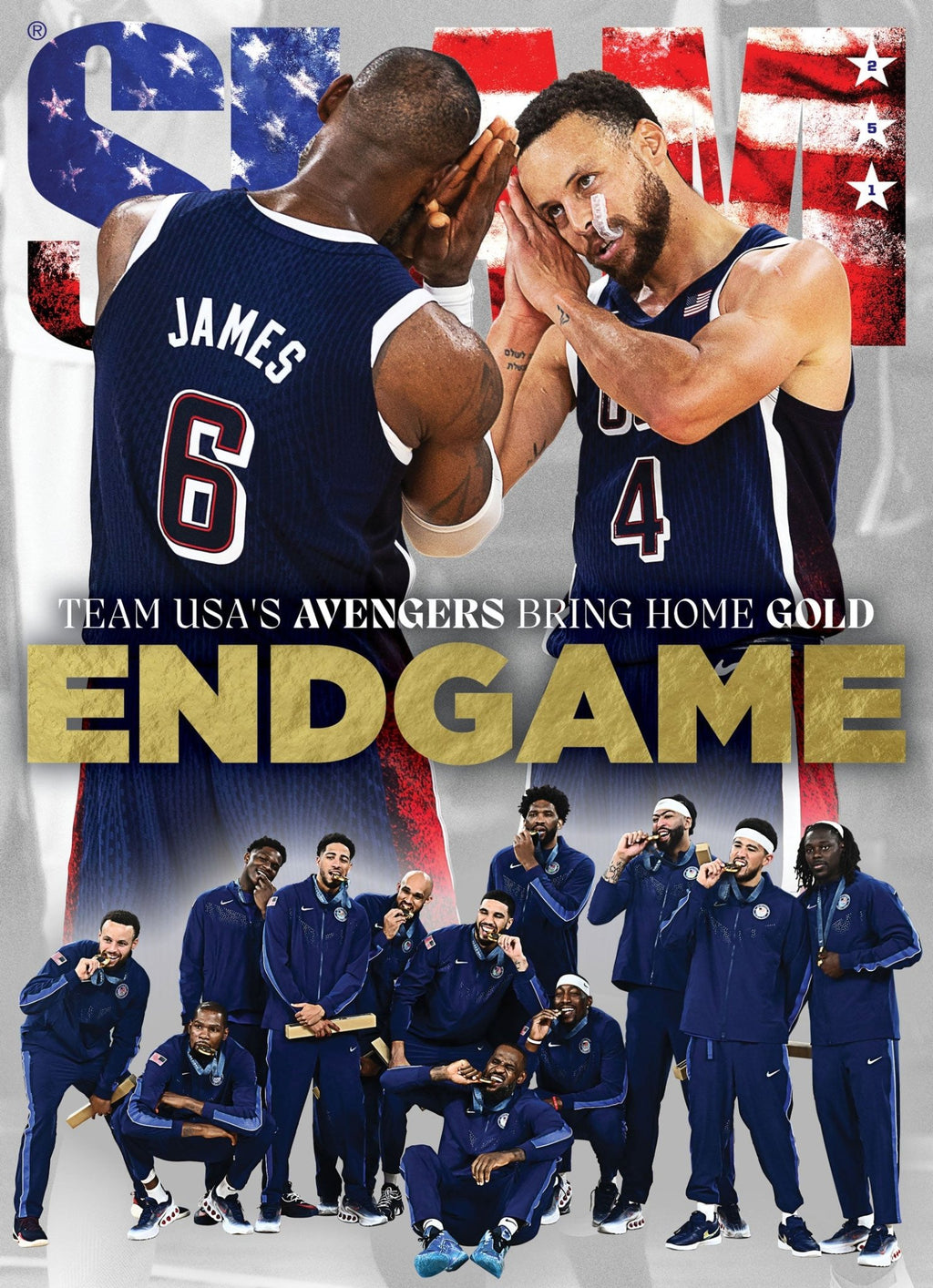 SLAM 251: USA Men's Basketball (Cover of 5) - Main Image