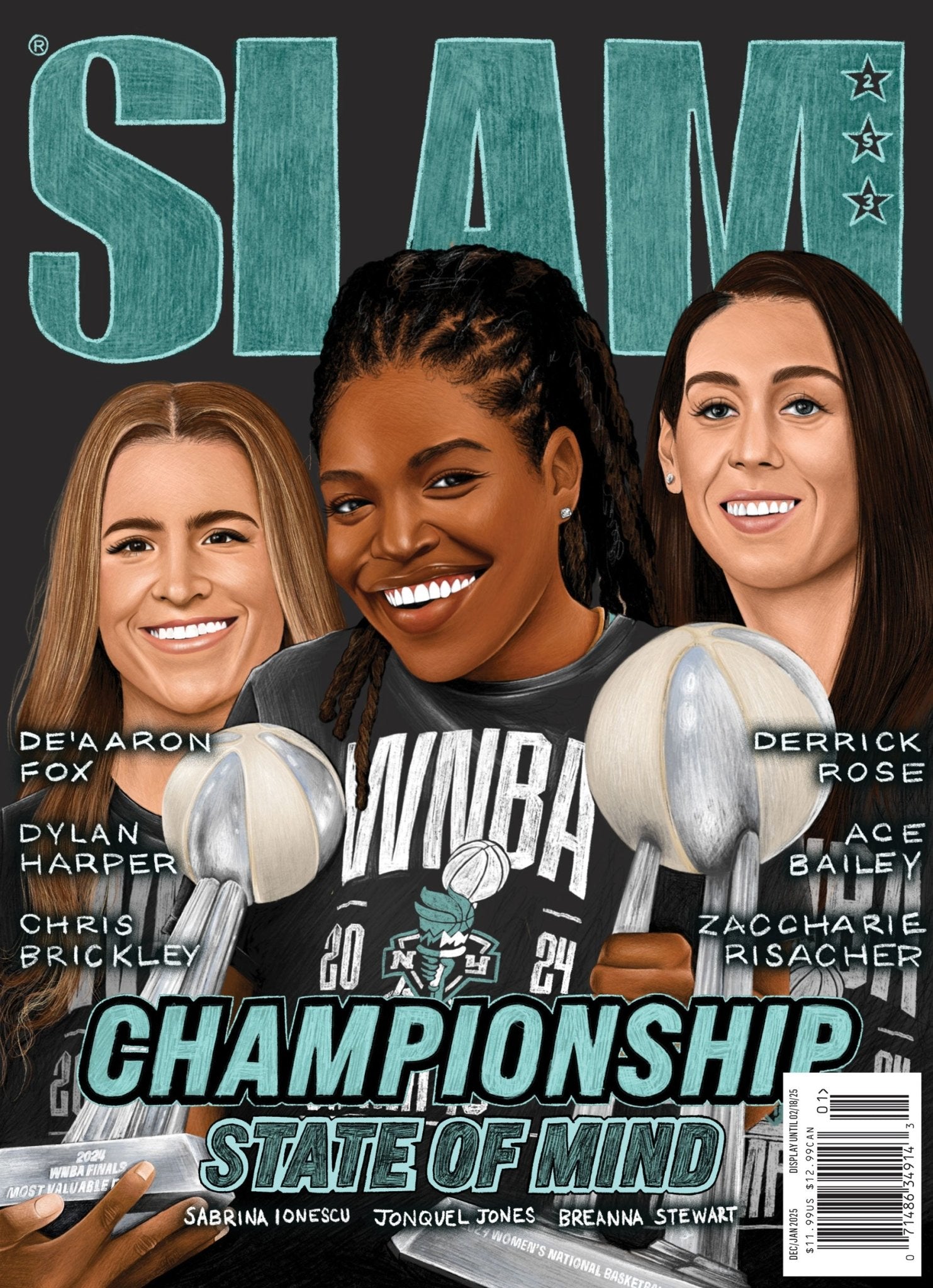 SLAM 253: New York Liberty (Cover 2 of 4) - SLAM Goods