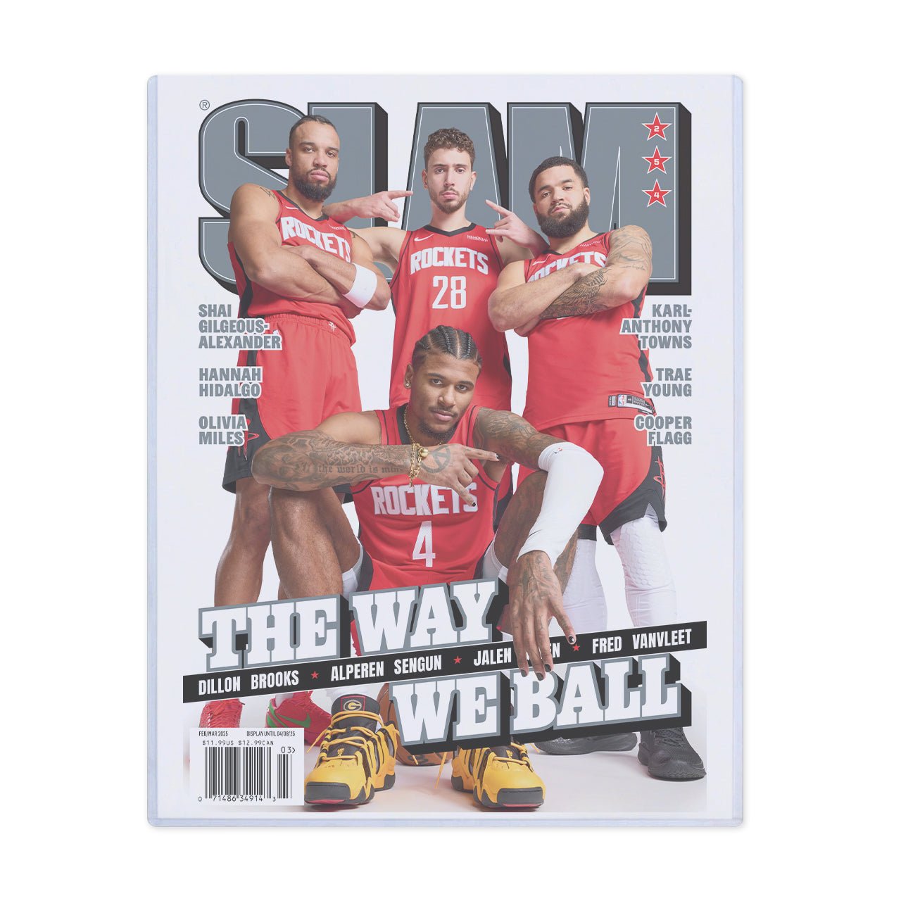 SLAM 254: Houston Rockets (Cover 3 of 4) - SLAM Goods