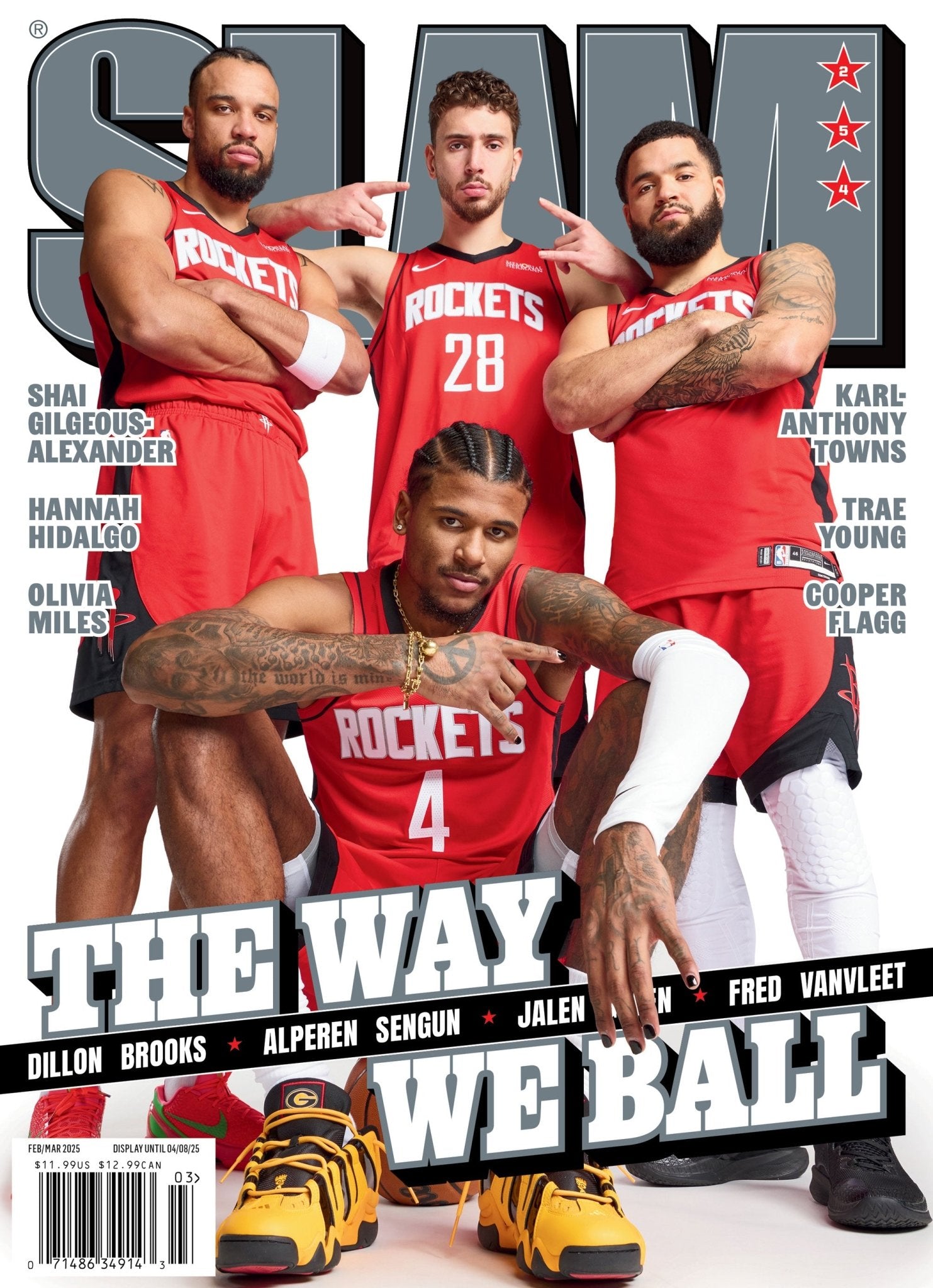 SLAM 254: Houston Rockets (Cover 3 of 4) - SLAM Goods