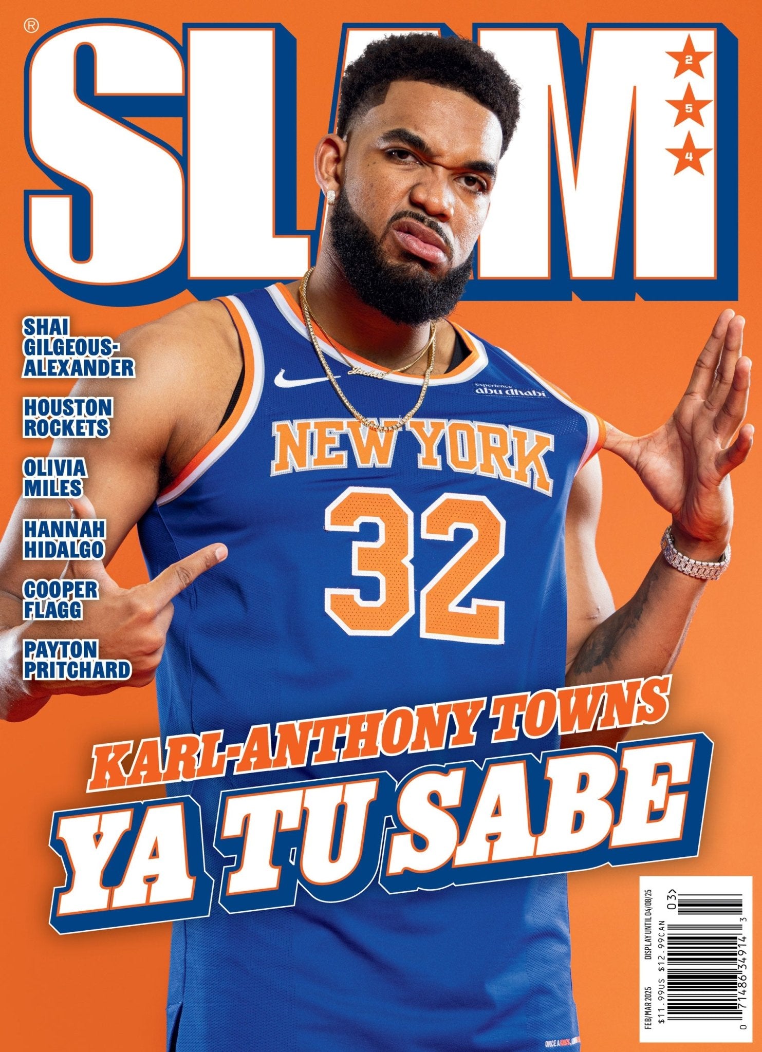 SLAM 254: Karl - Anthony Towns (Cover 1 of 4) - SLAM Goods