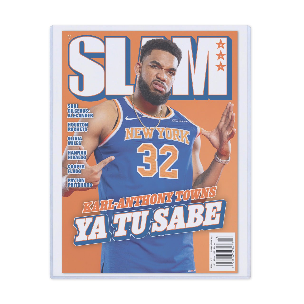 SLAM 254: Karl - Anthony Towns (Cover 1 of 4) - SLAM Goods