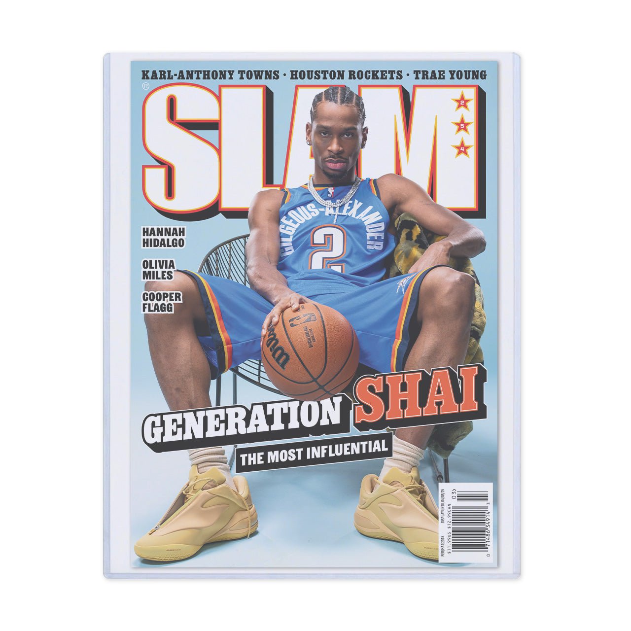 SLAM 254: Shai Gilgeous - Alexander (Cover 4 of 4) - SLAM Goods