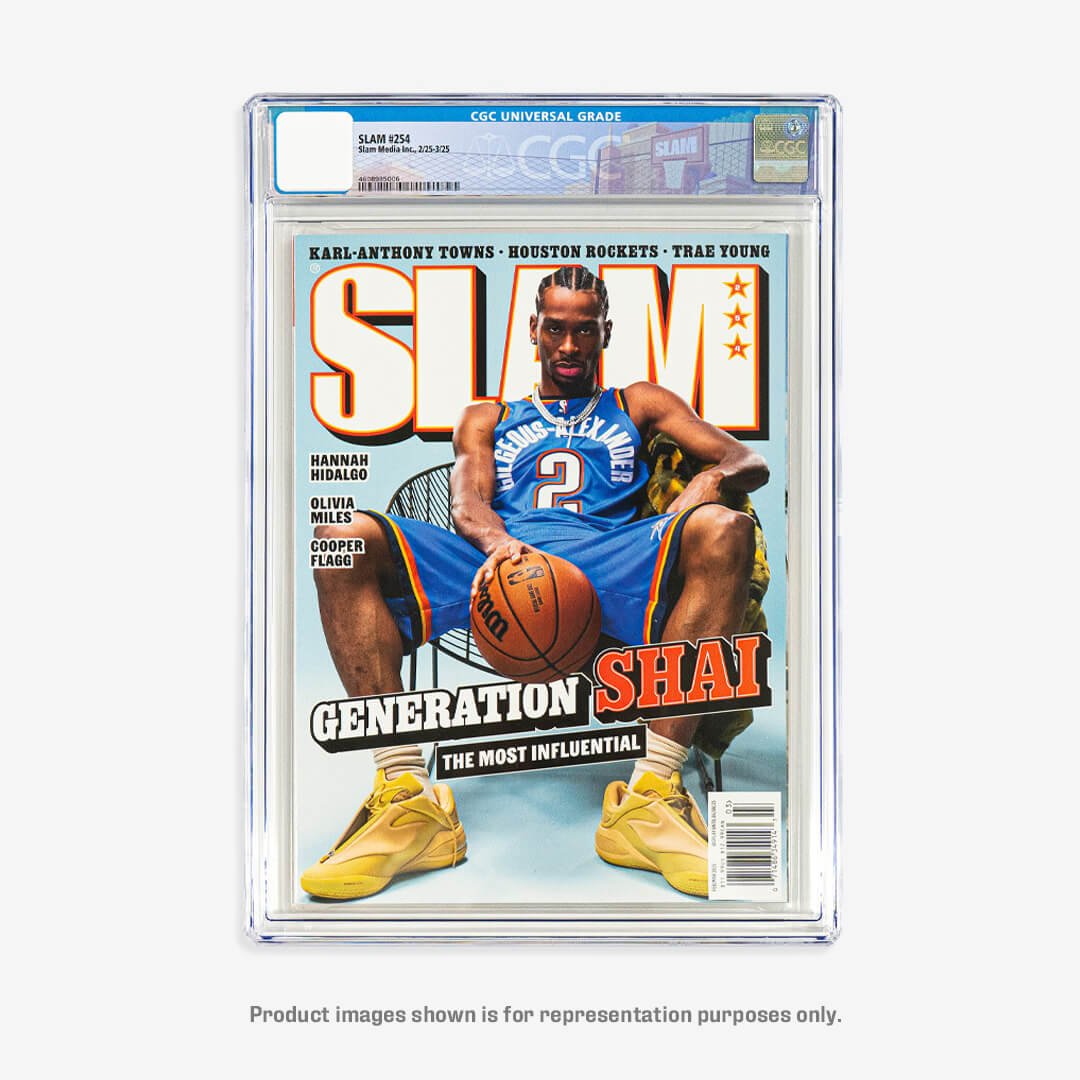 SLAM 254 - Shai Gilgeous - Alexander Graded Magazine - SLAM Goods