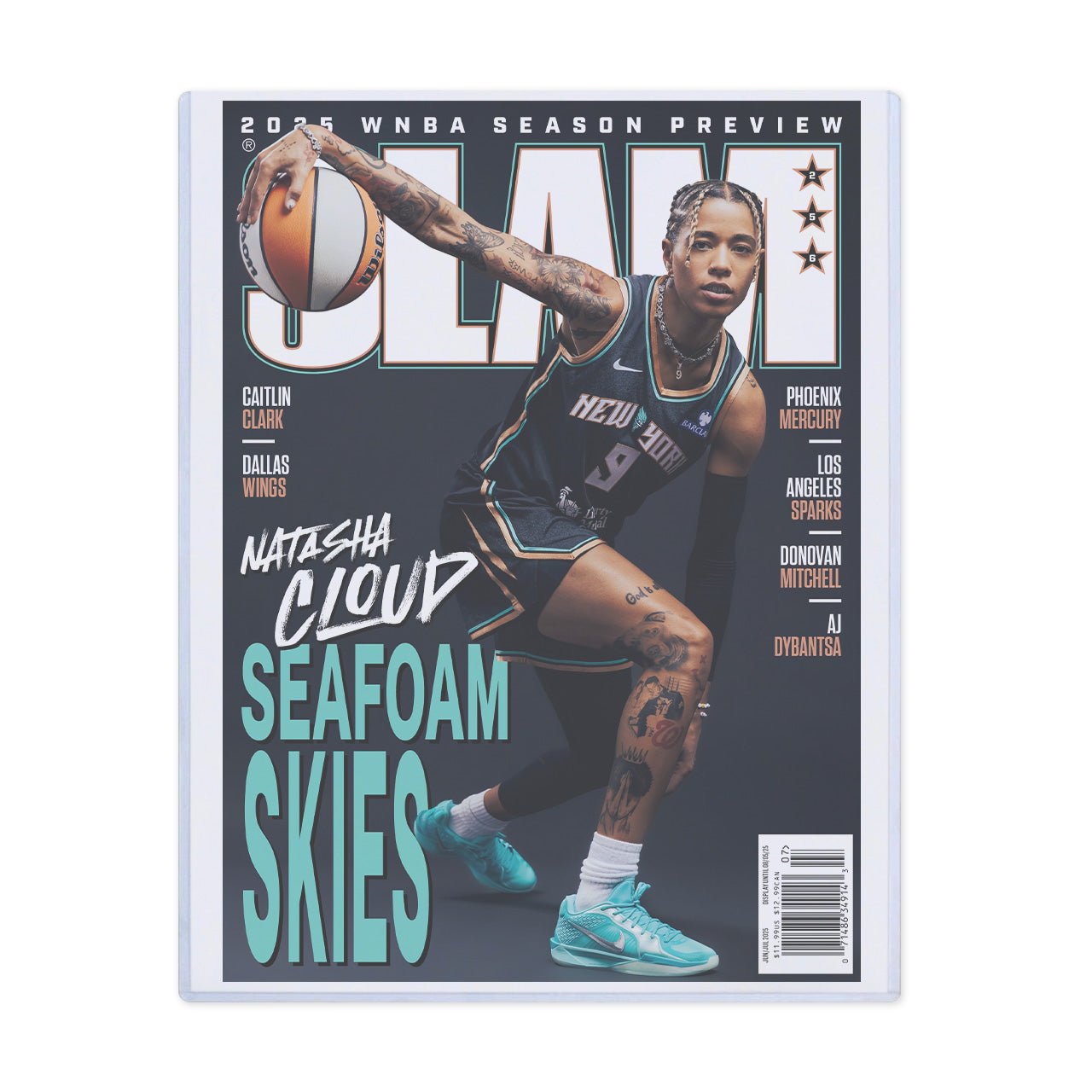 SLAM 256: Natasha Cloud Sparks Magazine (Cover 6 of 6) - SLAM Goods