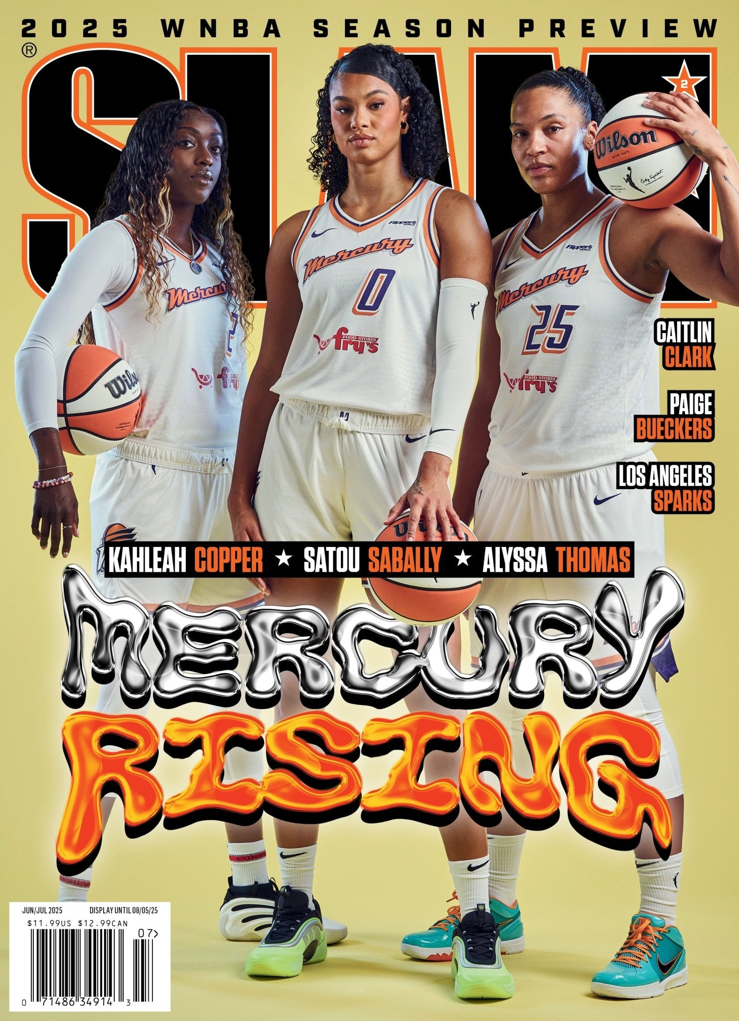 SLAM 256: Phoenix Mercury (Cover 1 of 5) - SLAM Goods