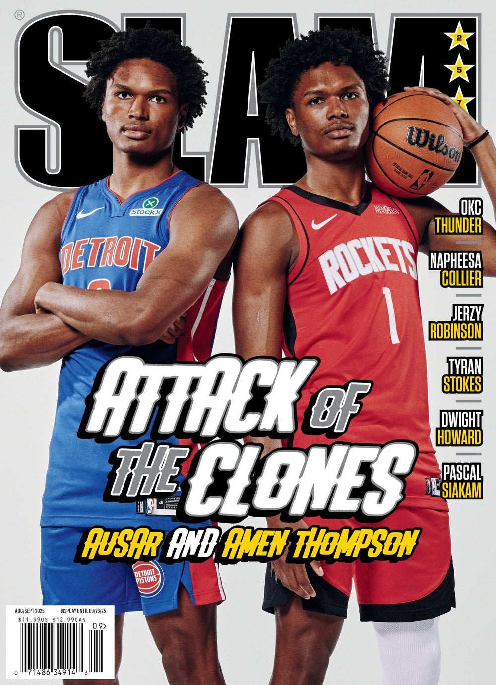SLAM 257: Amen & Ausar Thompson Magazine (Cover 3 of 5)