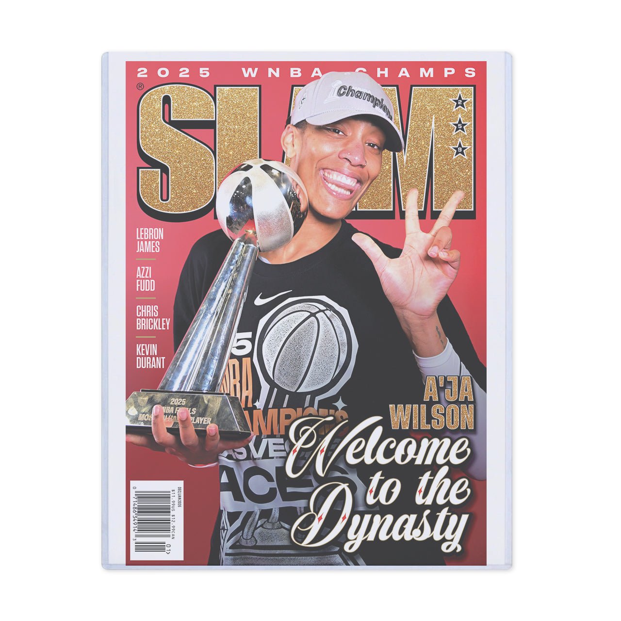 SLAM 259: A'ja Wilson Magazine (Cover 2 of 5) - SLAM Goods