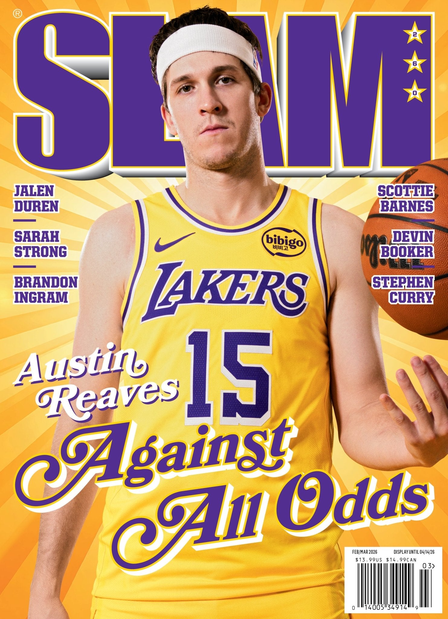 SLAM 260: Austin Reaves Magazine (Cover 7 of 7) - SLAM Goods