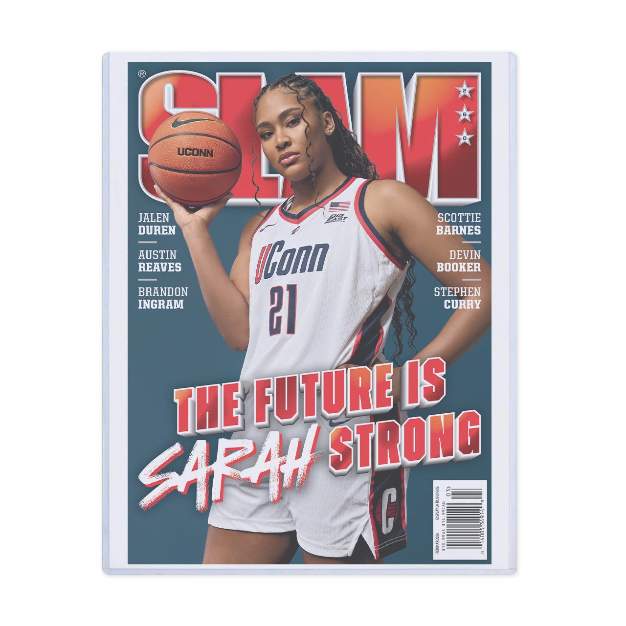 SLAM 260: Sarah Strong Magazine (Cover 5 of 7) - SLAM Goods