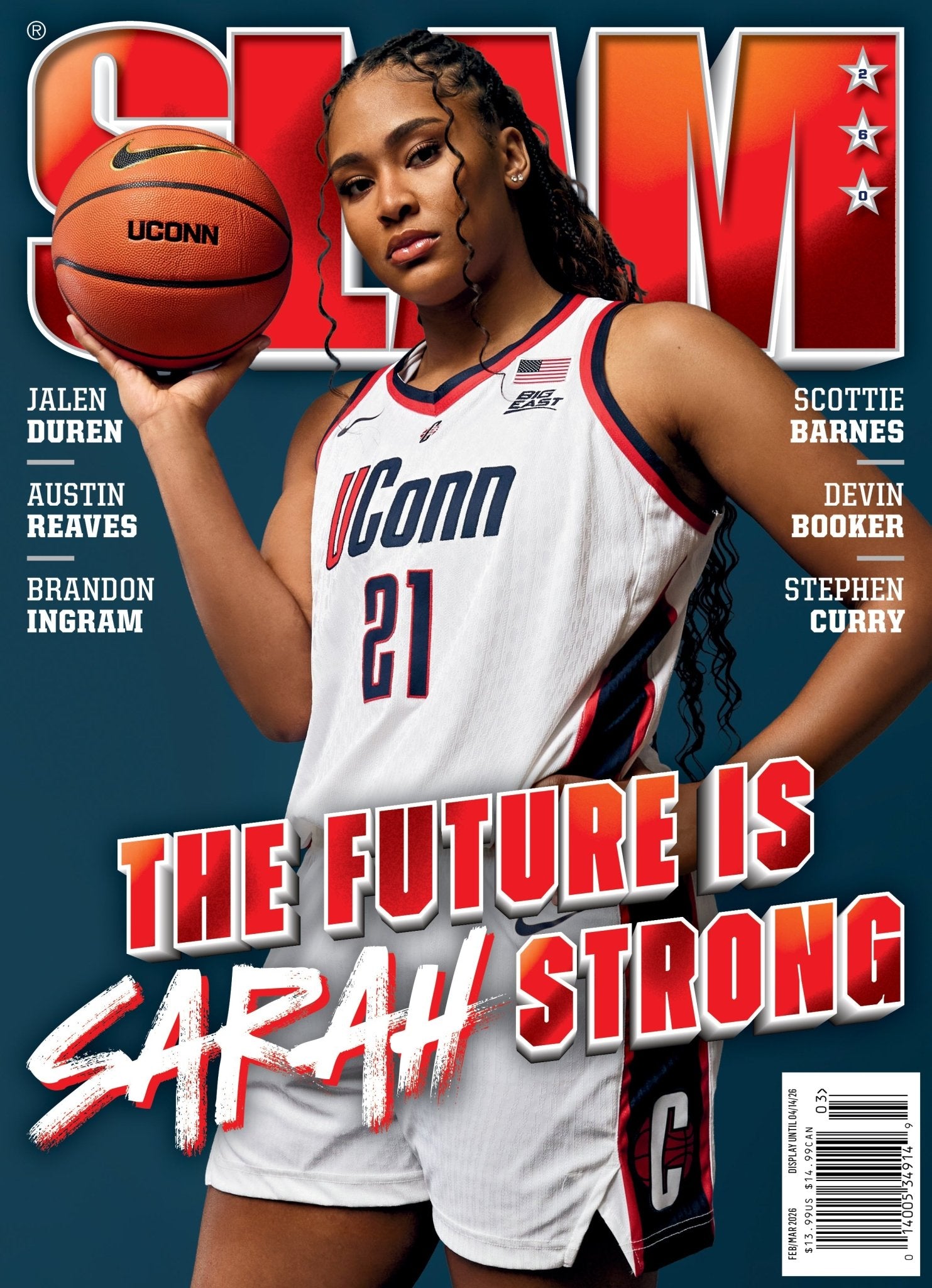 SLAM 260: Sarah Strong Magazine (Cover 5 of 7) - SLAM Goods