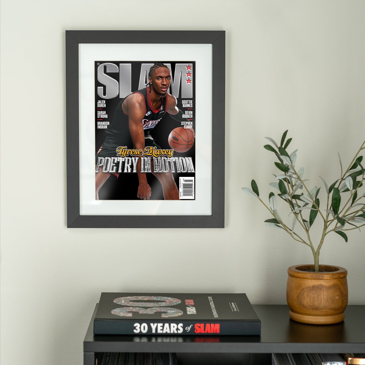 SLAM 260: Tyrese Maxey Magazine (Cover 3 of 7) - SLAM Goods