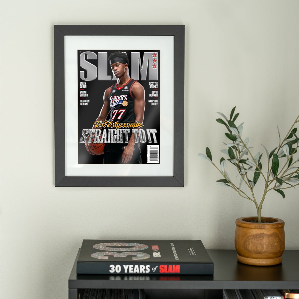 SLAM 260: VJ Edgecombe Magazine (Cover 4 of 7) - SLAM Goods