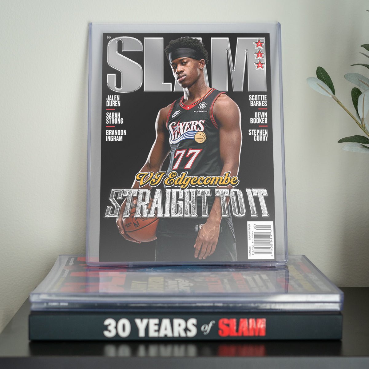 SLAM 260: VJ Edgecombe Magazine (Cover 4 of 7) - SLAM Goods