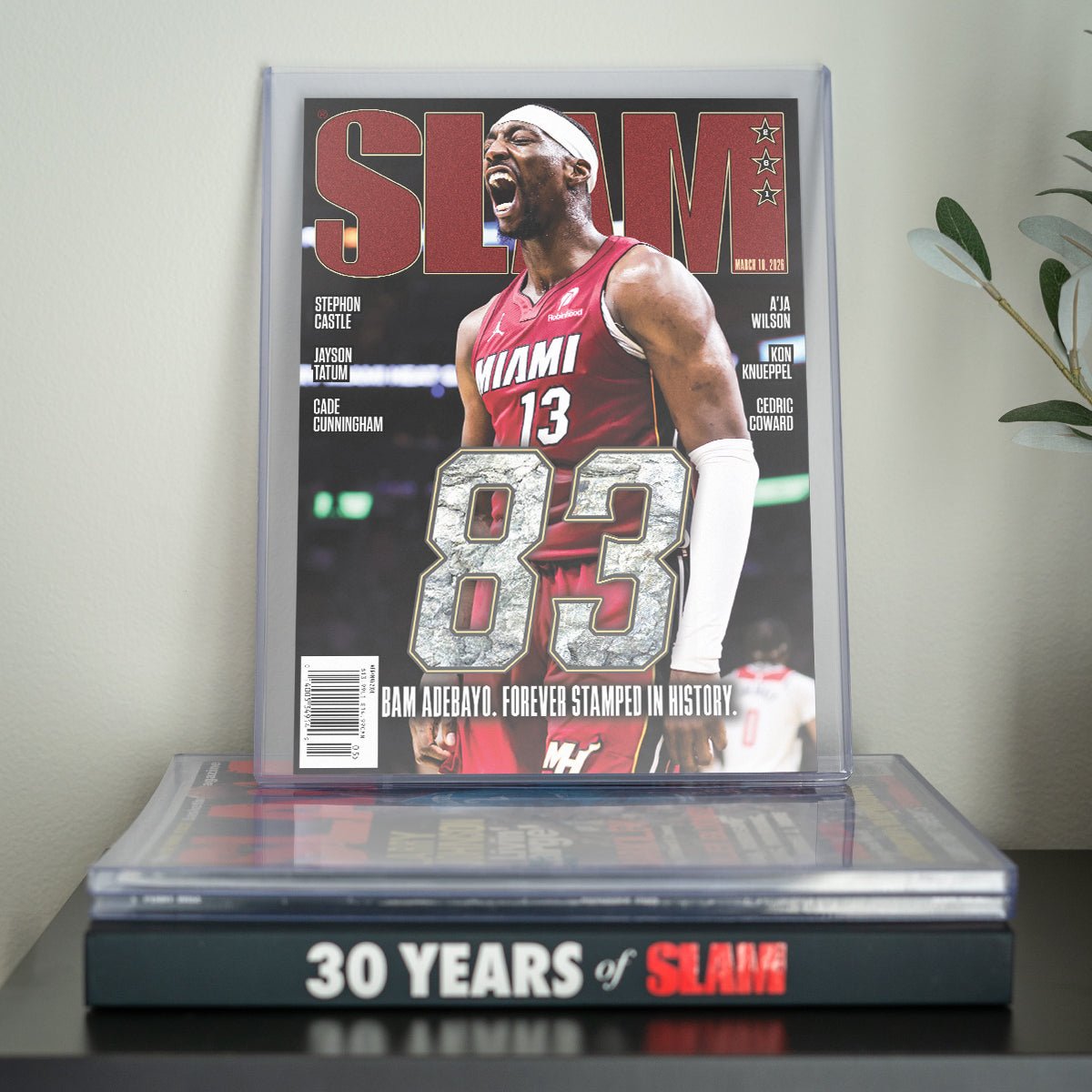SLAM 261: Bam Adebayo Magazine (Cover 1 of 4) - SLAM Goods