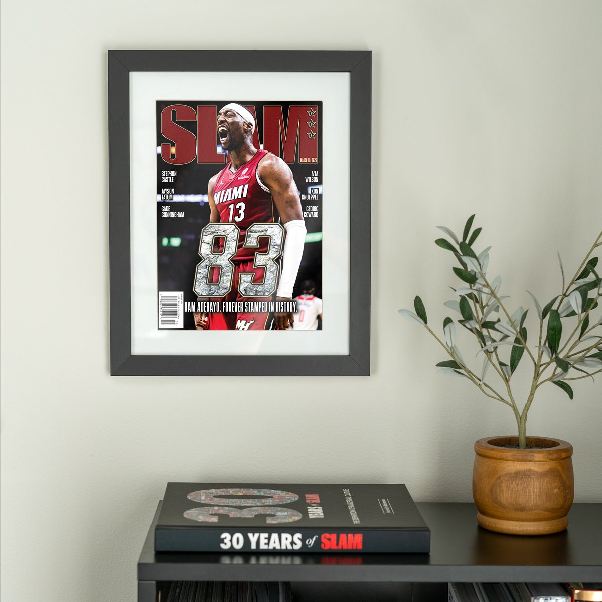 SLAM 261: Bam Adebayo Magazine (Cover 1 of 4) - SLAM Goods