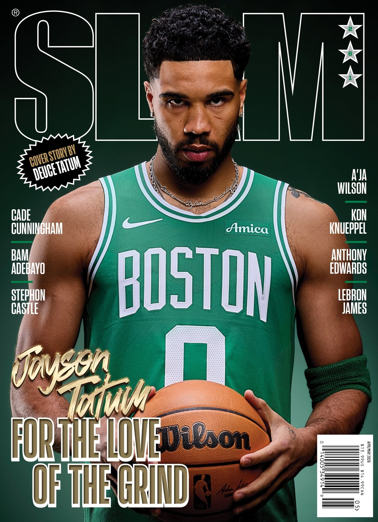 SLAM 261: Jayson Tatum Magazine (Cover 2 of 4) - SLAM Goods