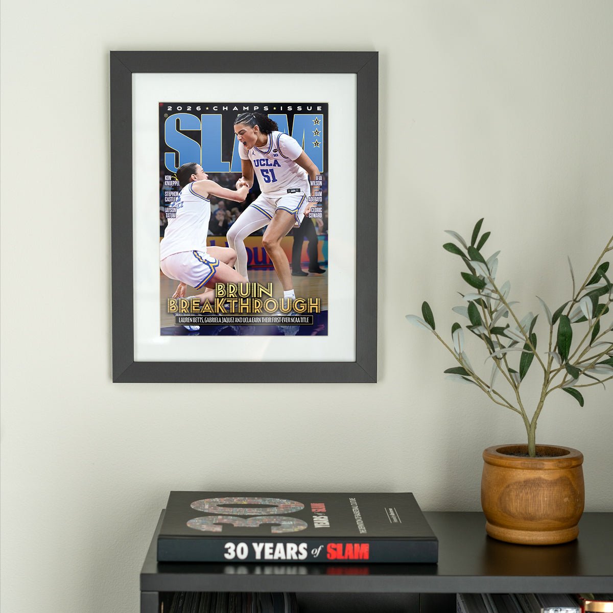 SLAM 261: UCLA '26 Women's National Champions Magazine (Cover 4 of 6)
